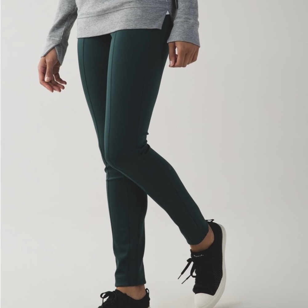 Lululemon Go Everywhere Pants Dark Green